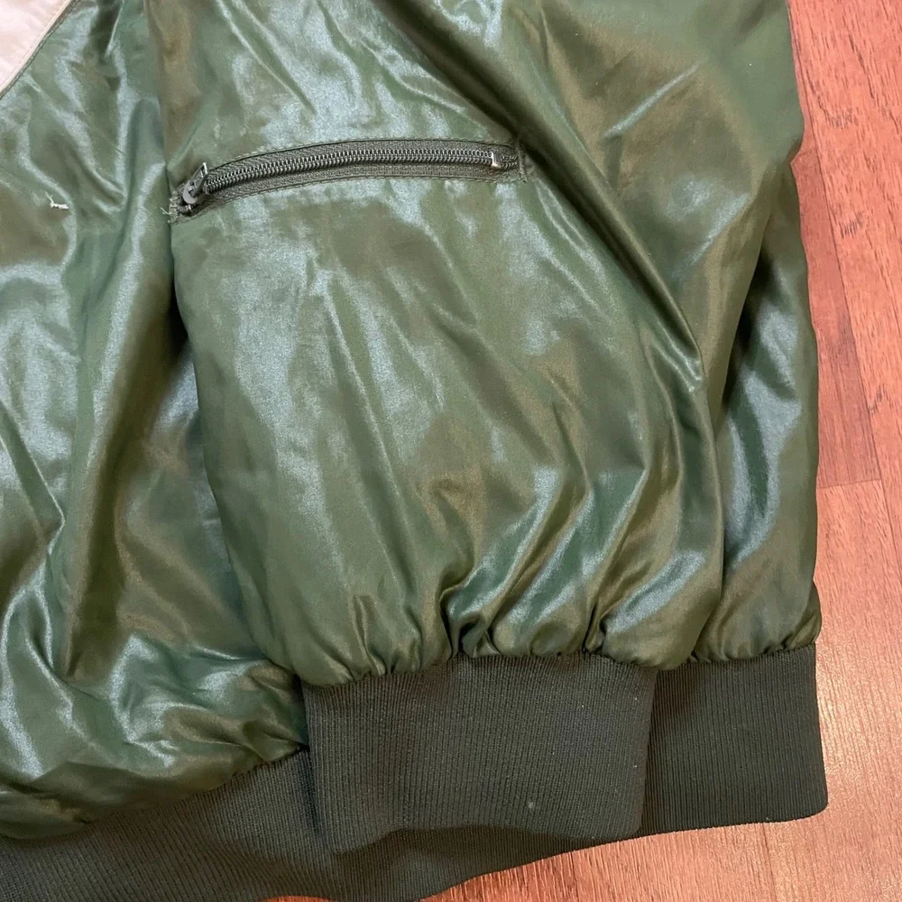 Vtg Monterey Classic Mississippi State University Jacket Green XXL Thinsulate